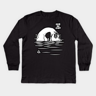 Sink or swim Kids Long Sleeve T-Shirt